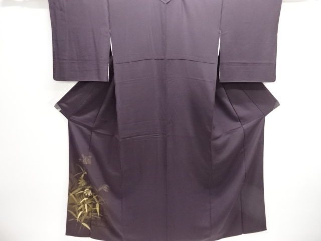 JAPANESE KIMONO / FLORAL PATTERN IRO-TOMESODE